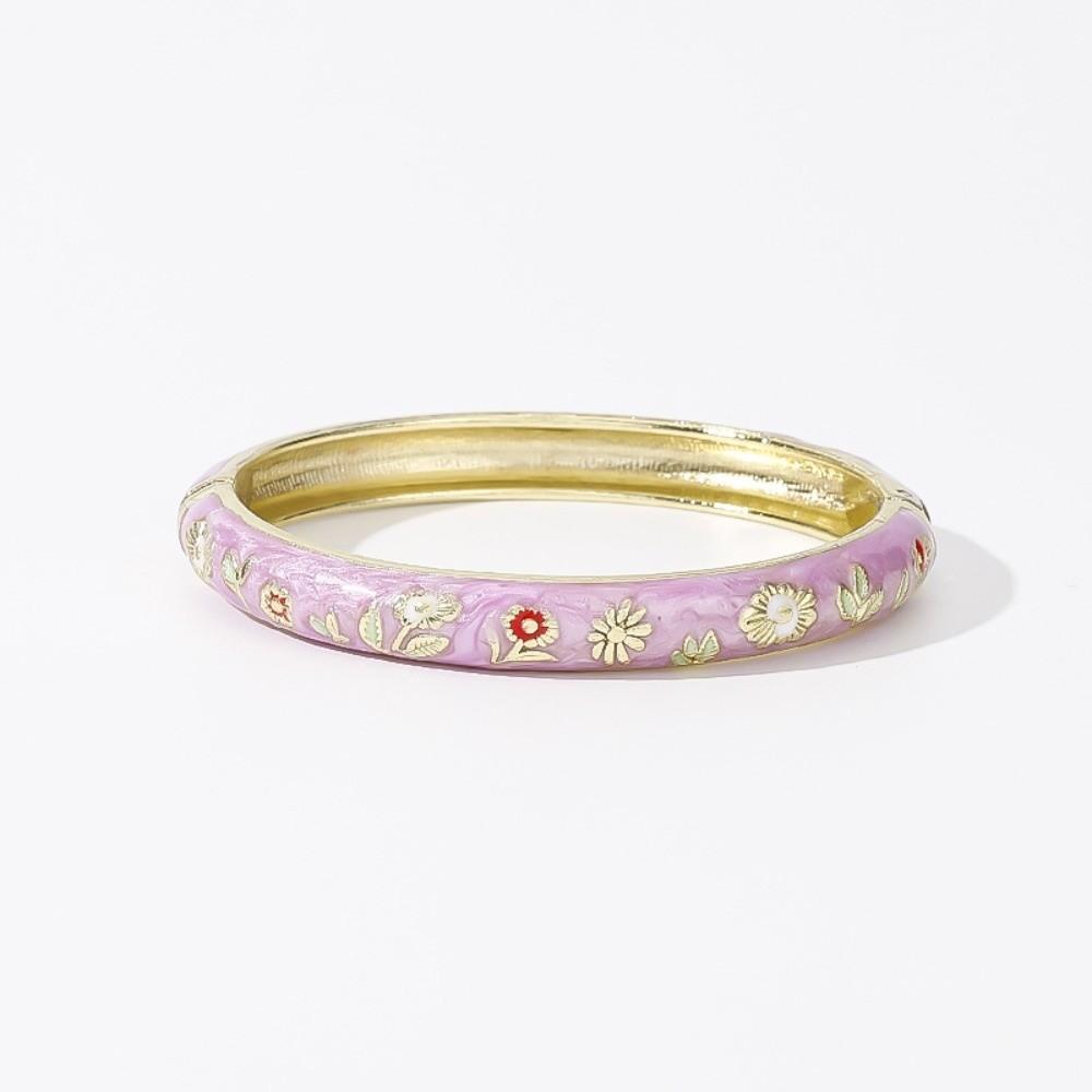 

Enamel Vintage Cloisonne Bangle Traditional Chinese Chinese Flower Bangle Ethnic Classic Women s Hand Bracelet Jewelry Gifts
