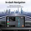 2-in-1 Mini Wireless CarPlay Adapter and Android Auto Wireless Adapter, Seamless Connection, Plug and Play