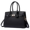Women's handbag new fashionable large-capacity shoulder messenger women's bag simple platinum bag solid color matchmaker bag