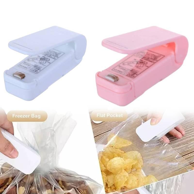 Nowoczesny Prosty Mały Mini Zgrzewarka do Przekąsek Zgrzewarka Próżniowa Konserwator Żywności Biały