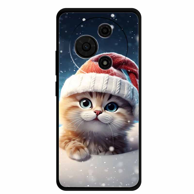 For TCL 605 Case 6.7” Cartoon Animal Shockproof Silicone Soft TPU Funda For TCL 605 Back Cover Protective Nubia Coque Military