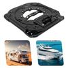 Seat Swivel Base Steel Plate 360 Degree Rotatable 286lbs Load Capacity for Van RV Bus
