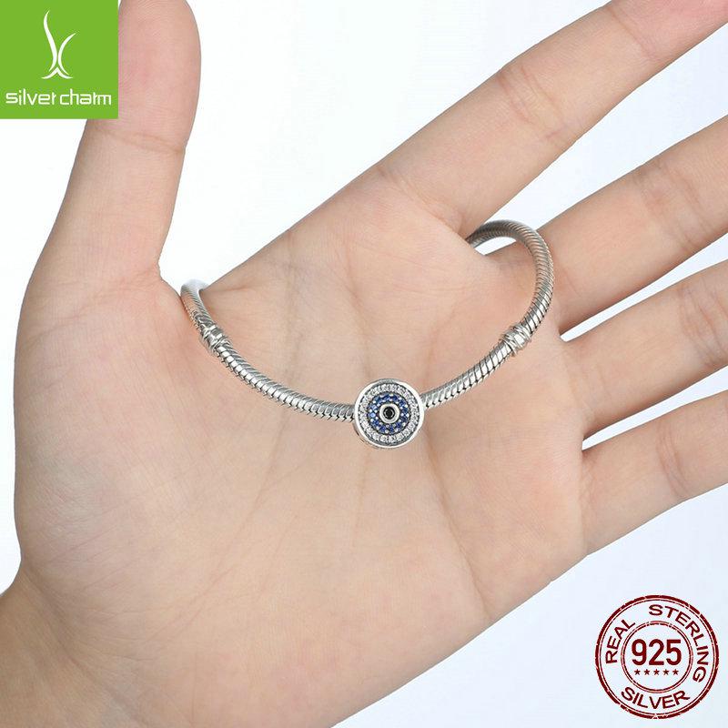 Yinziyun S925 Sterlingsilver Diamantöga Pärlarmband SCC092