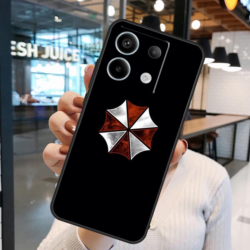 Umbrella Corporation Case For Xiaomi Redmi 13C 12C 9C 10C Redmi Note 13 Pro 9 10 11 12 Pro 9S 10S 11S 12S Cover
