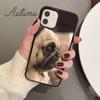 CUTE PUPPY PUG DOG MOPS Phone Case for iPhone 17 Air 15 16 11 12 13 14 Pro Max Plus coque Fundas Shell