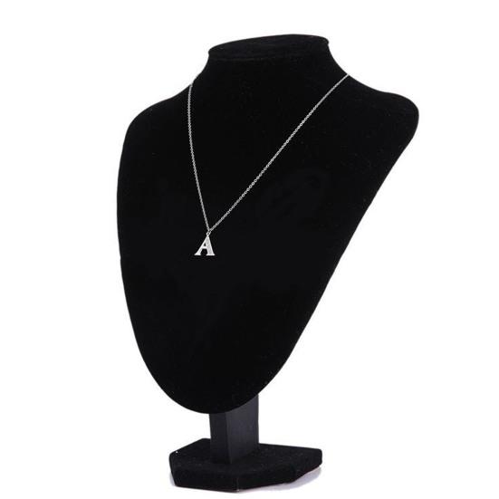 Naszyjnik z inicjałem 26 liter cyrkonie unisex wykwintny galwanizowany naszyjnik na Dzień Matki