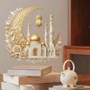 Castle Moon Chandelier Hanging Ornament For Bedroom And Living Room Home Decor Wall Stickers