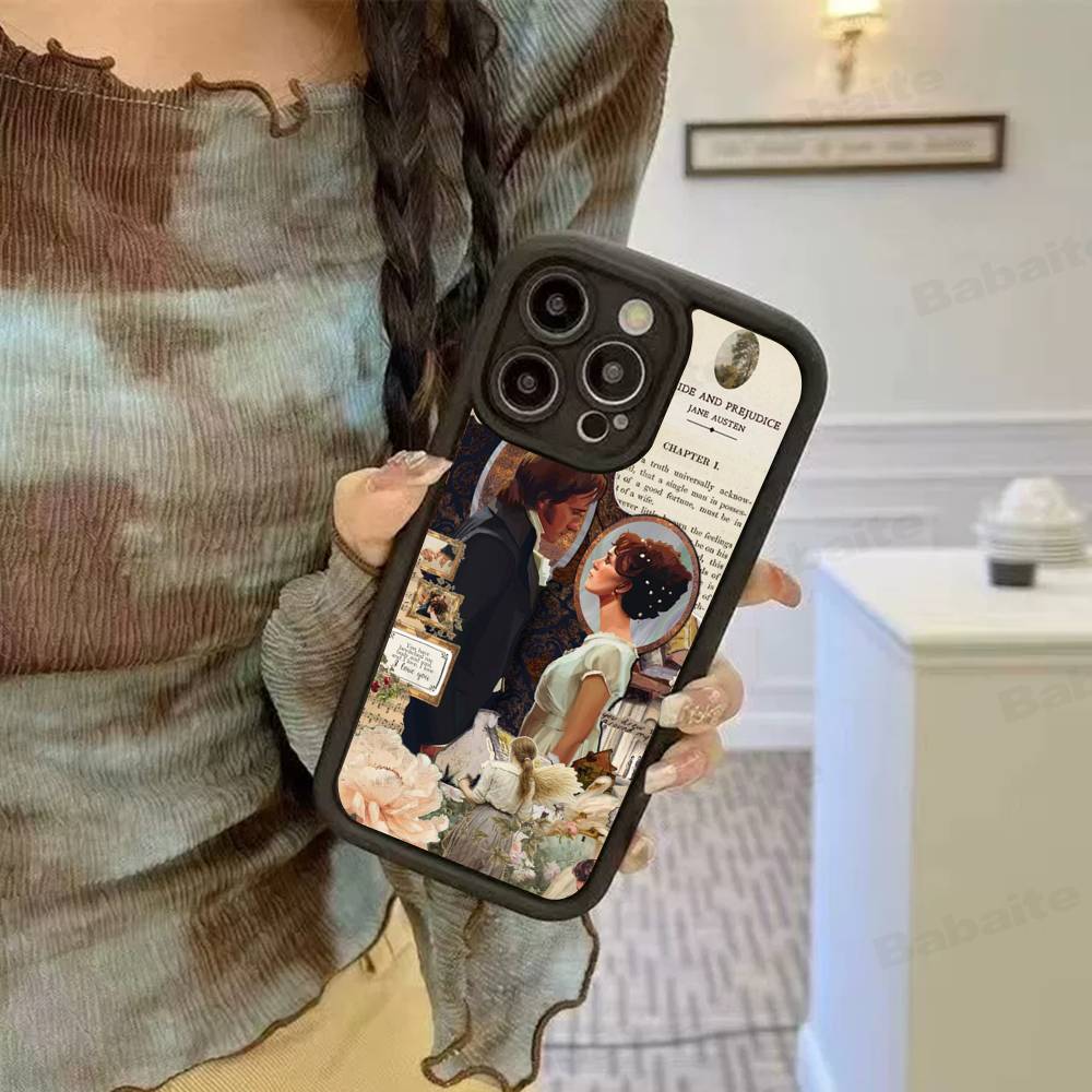 Pride And Prejudice Jane Austen Phone Case For IPhone 17 16 E 15 14 13 12 11 Pro Max Plus Back Cover