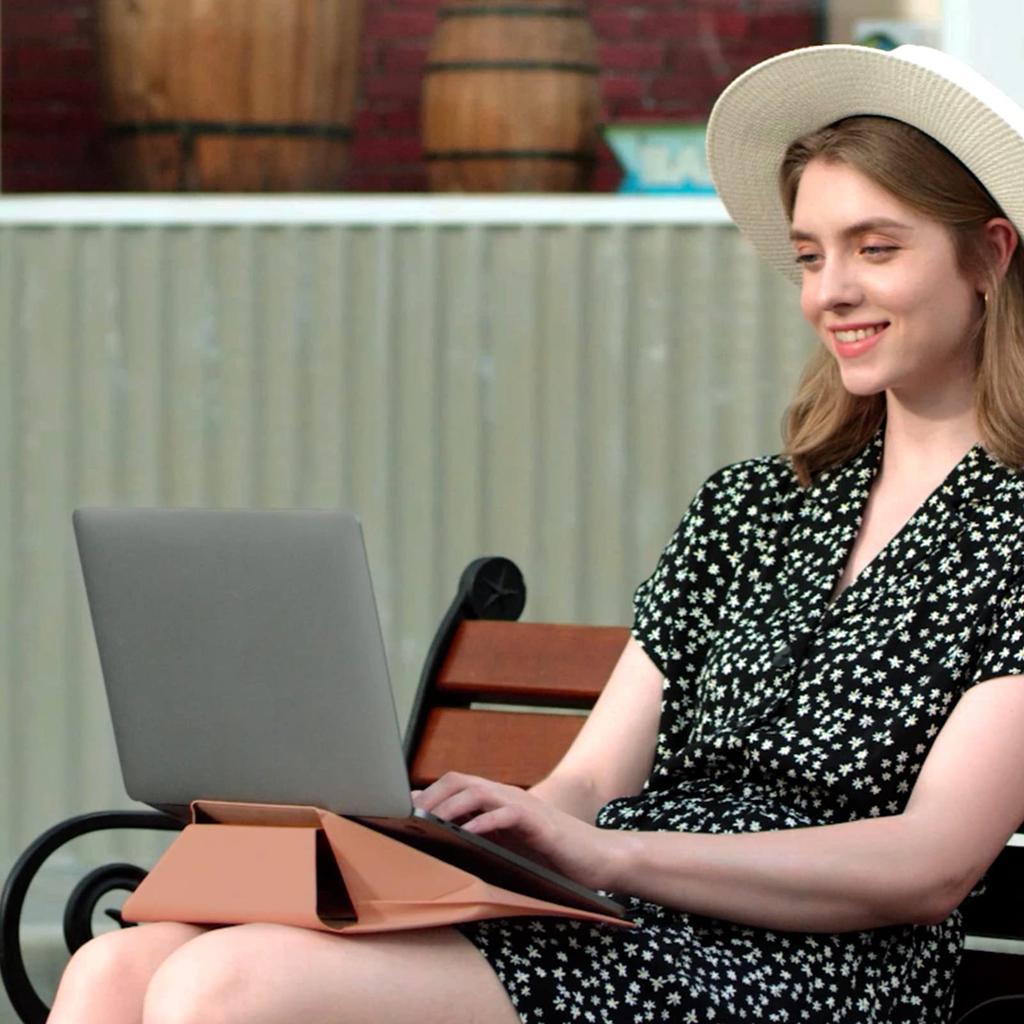 MOFT Laptop-Hülle Sleeve-Hülle klassisch [Offizieller Shop] (13,3 Zoll, nackt)