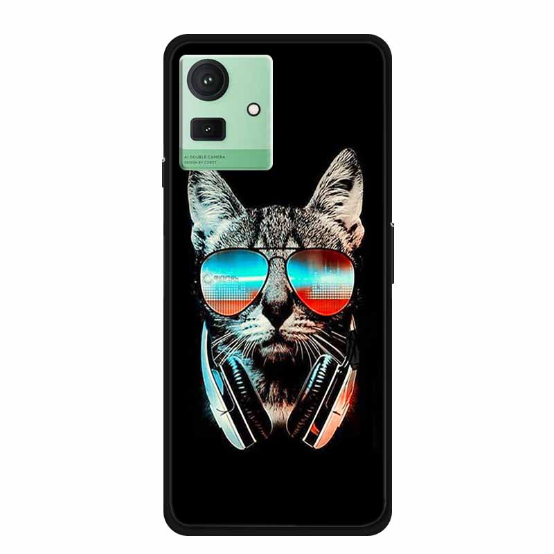 For Cubot Note 50 Case Shockproof Soft Silicone TPU Bumper for CUBOT Note 50 Global Cover Cat Luxury Note50 Cute Cartoon Shell