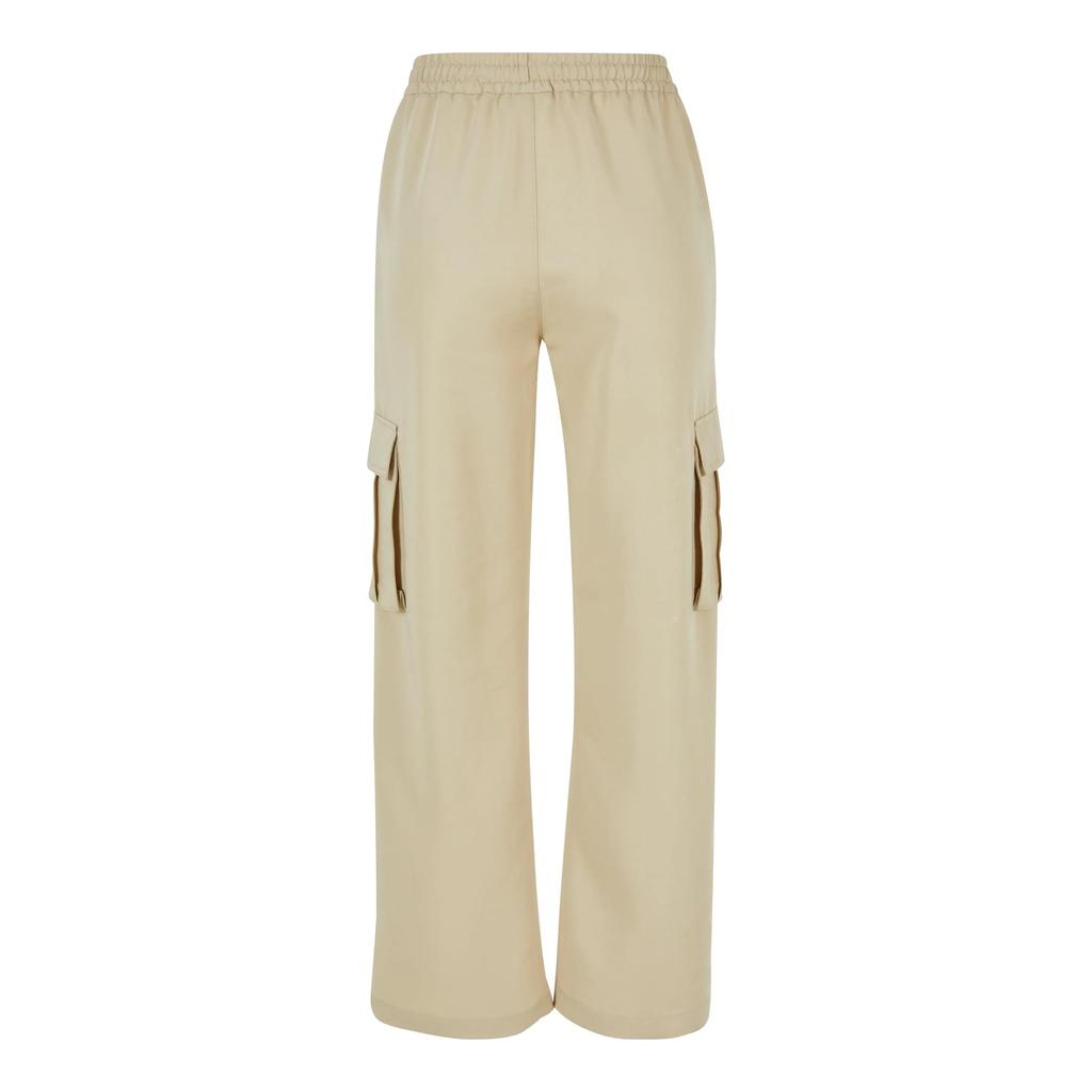Urban Classics Womens/Ladies Viscose Straight Leg Cargo Trousers