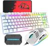 Gaming Keyboard and Mouse Converter with 88 LED USB Ideal for Gamers and 6400 DPI Gaming Mouse with Mouse Pad and Japanese Instruction Compatible with