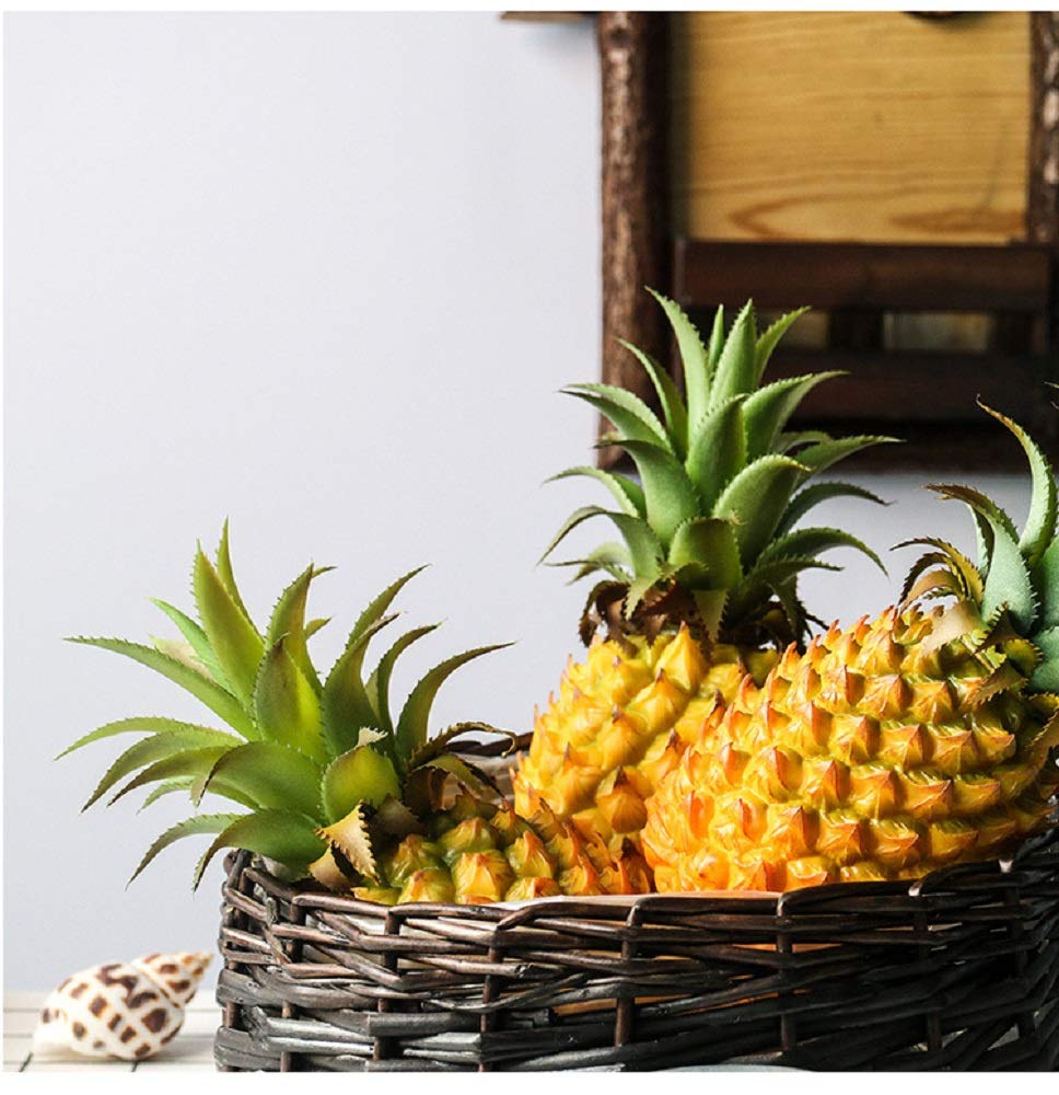 Pineapple Fruit Food Sample Model Okinawa Hawaii Tropical Restaurant Cafe Coffee Shop Display Exhibit Exquisite Realistic Artisanal [Myth Square]