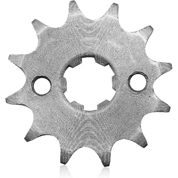 428 Chain Sprocket 12T 17mm Front Engine Sprocket Compatible with 50cc 70cc 110cc 125cc 140cc 160cc ATV Dirt Bike Quad TaoTao Roketa Sunl (12T, 17mm)