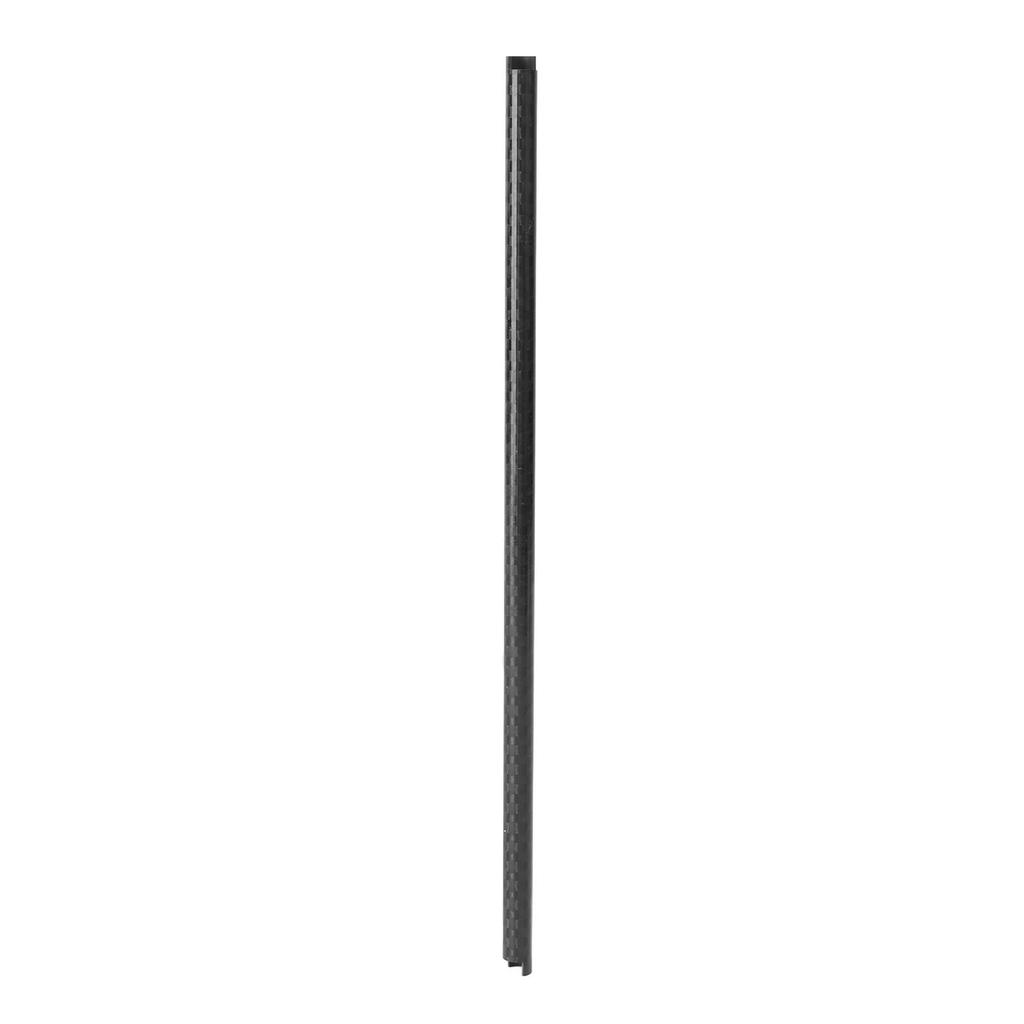 RC Helicopter Tail Pipe Carbon Fiber Plane Tail Pipe RC Helicopter Spare Parts Accessories for WLtoys K130 K200 Black