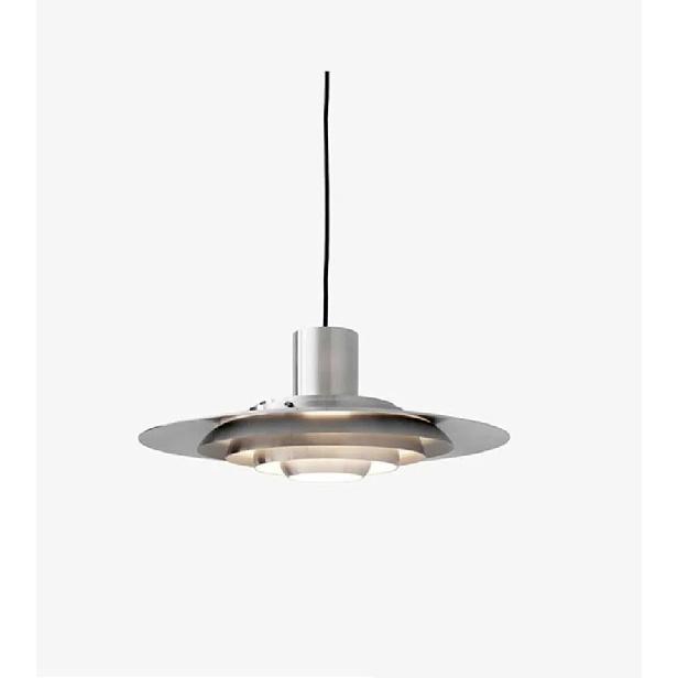 White Silver Aluminium E27 Pendant Lights Art Design For Dining Kitchen Bar Bedroom Cord Adjustable Hanglamp 110-220V