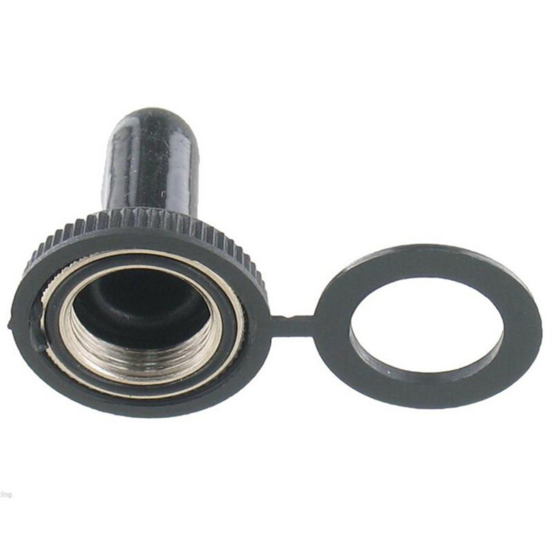 Spst 2Pin Heavy Duty 20A 125V On/Off Rocker Toggle Switch Waterproof Boot