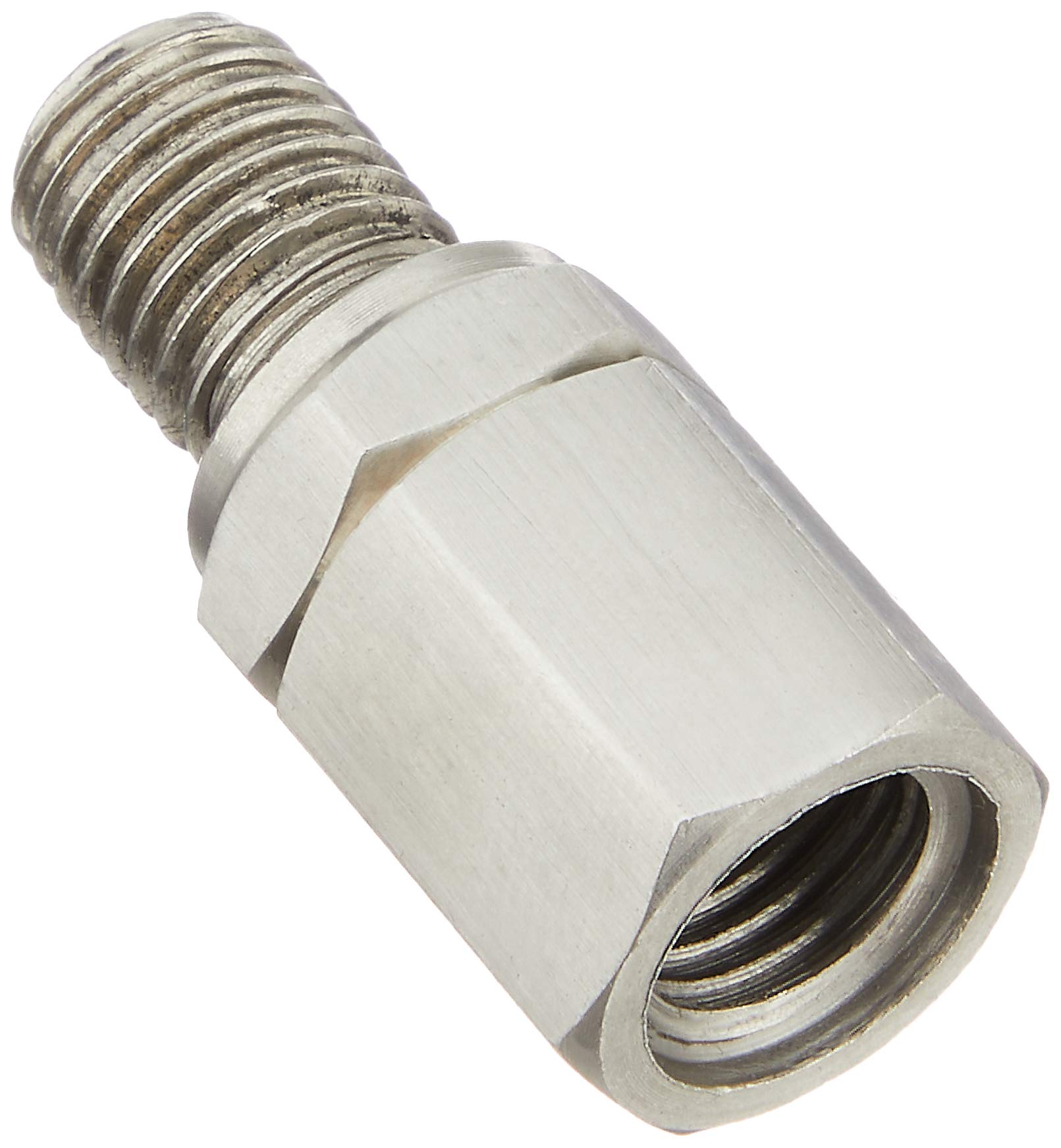 

Tanax SS-4 Motorcycle Mirror Napoleon Slim Stainless Steel Adapter (Pack of 1) [Positive 0.4 Forward 10mm → Reverse 10mm серебряный