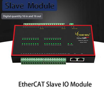 Photoelectric Isolation RJ-45 LAN Adapter Network Switch NPN Input Internet Splitter LAN HUB 100Mbps EtherCAT Slave Station IO Module RJ45 Switch