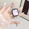 Compatible Strap for Huawei GT6, Xiaomi 9Pro, and Apple iWatch 9876SE: Drip Oil Bow Chain Style