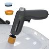 Mini Buffer Polisher 12V Ergonomic Automotive Waxing Device Car Buffer Waxer For Trailer RV Truck Automotive Sedan Pickup