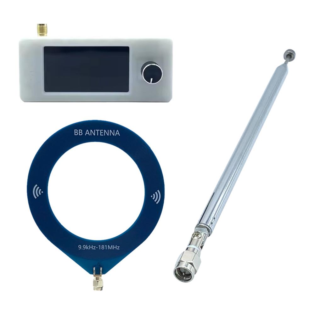 SI4732 0.5-108mhz Pocket Mini Radio LSB USB AM FM All Band Radio Receiver 1.9inch IPS Screen HF SW MW VHF Radio with Antenna