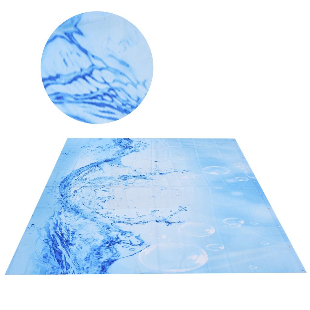 Innovative Pattern Curtain Waterproof Bright Color Shower Curtain for Bathroom Home Bathtub