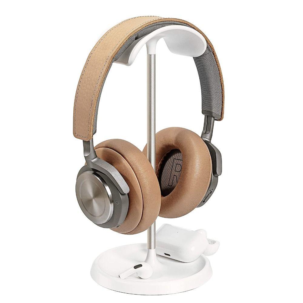 with Storage Tray Headphone Stand Detachable Display Rack Universal Headphone Holder For Desk