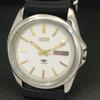CITIZEN AUTOMATIC 8200 VINTAGE JAPAN MENS WHITE COLOR DIAL WATCH a702744-1 R210-a702744