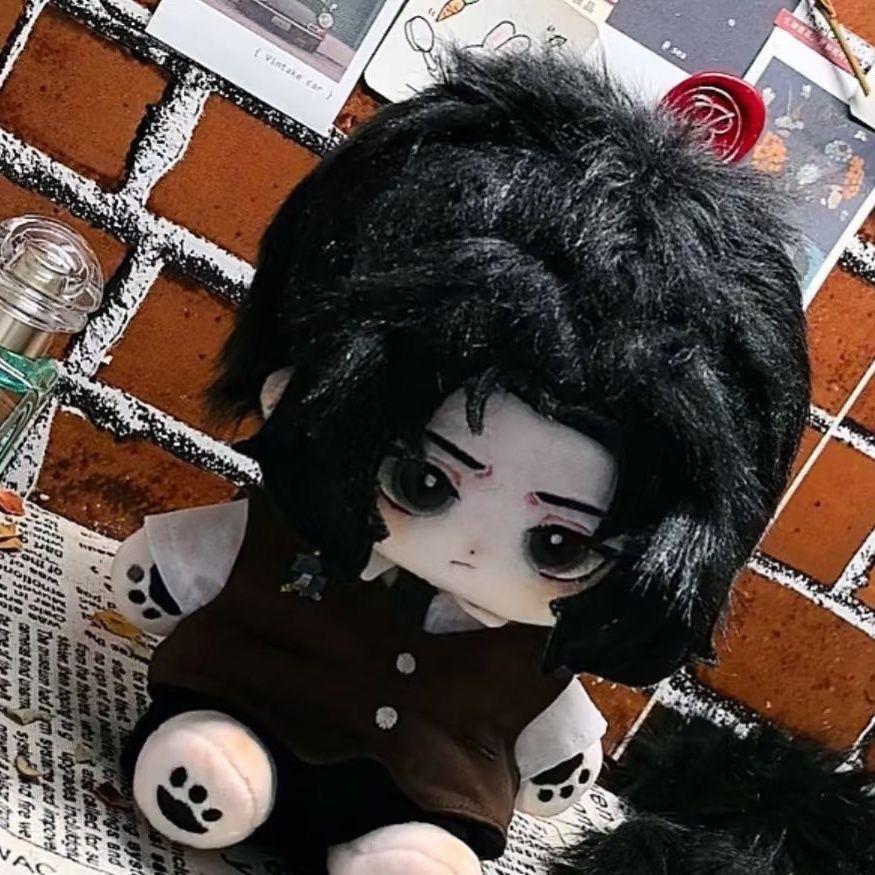 20 Cm Anime Wizard Snape Kawaii Cosplay Soft Plushies Doll Body With Skeleton Change Suit Plush Stuffed Toy Fans Collection Gift