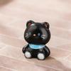 10Pcs Cute Mini Cat Figurines Resin Craft Hand Painted Tiny Kitten Models For Fairy Garden Diy Micro Landscape Decor Accessorie