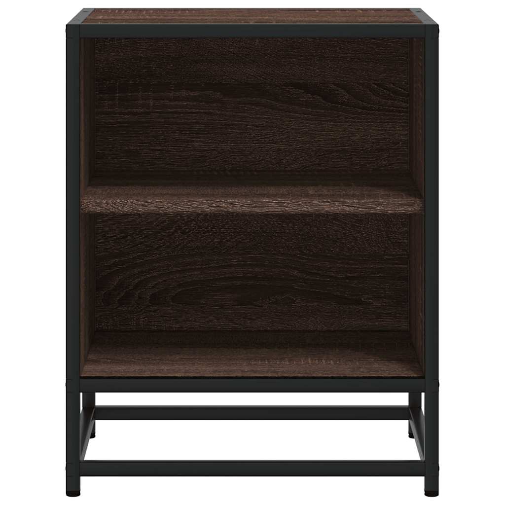 Vidaxl Bedside Tables, 2 Pcs, Brown Oak, 40X31X50 Cm