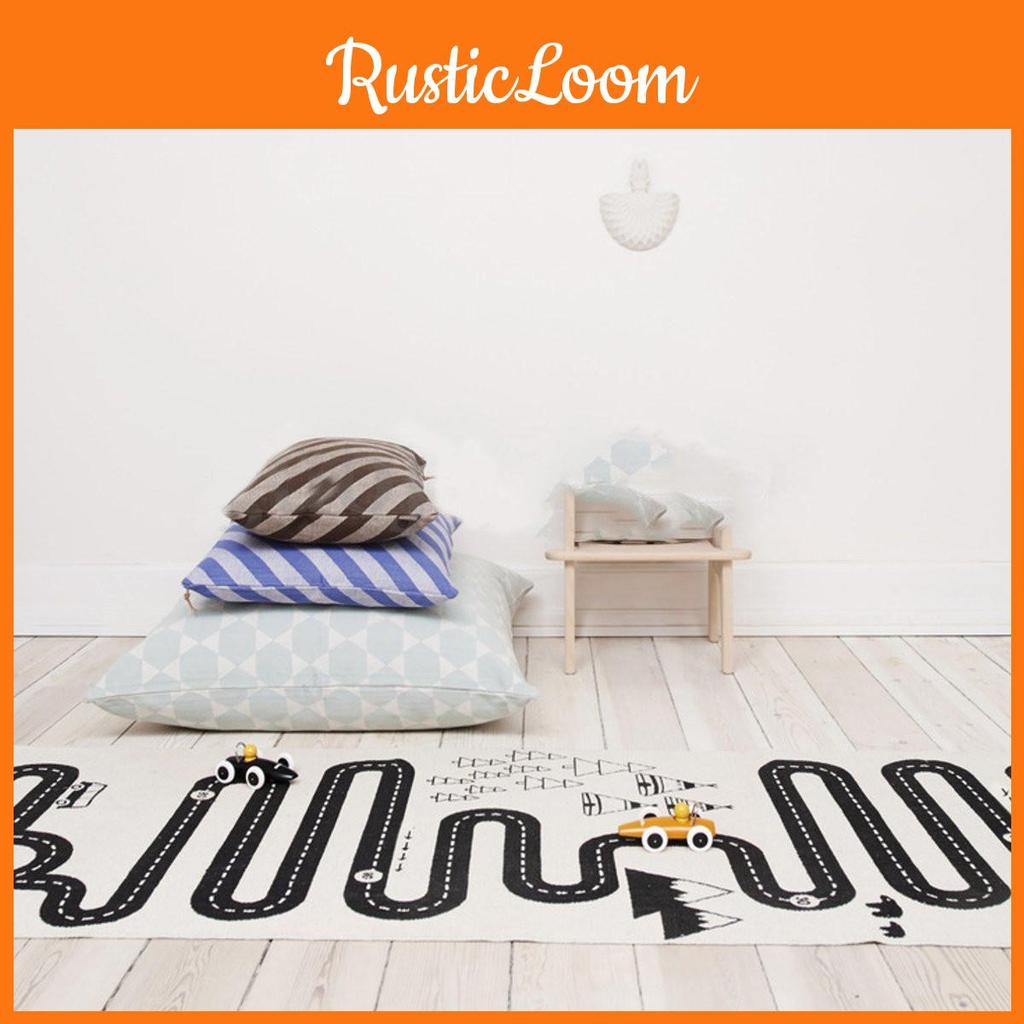 Print Baby Black Play Mats Game Pad Fashion Carpet Mat Floor Creeping Kids Props