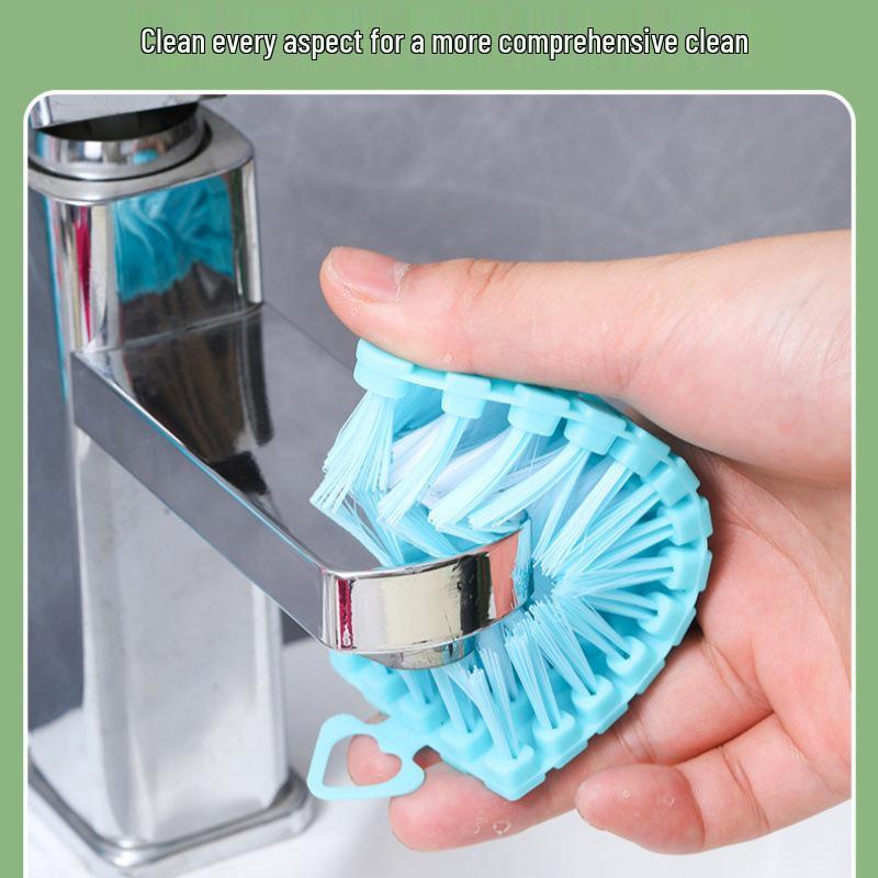 Multifunctional Long-Handled Pot Brush - Gentle on Pots, Keeps Hands Clean