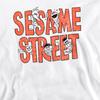 Sesame Street Unisex Adult Letters Sweatshirt