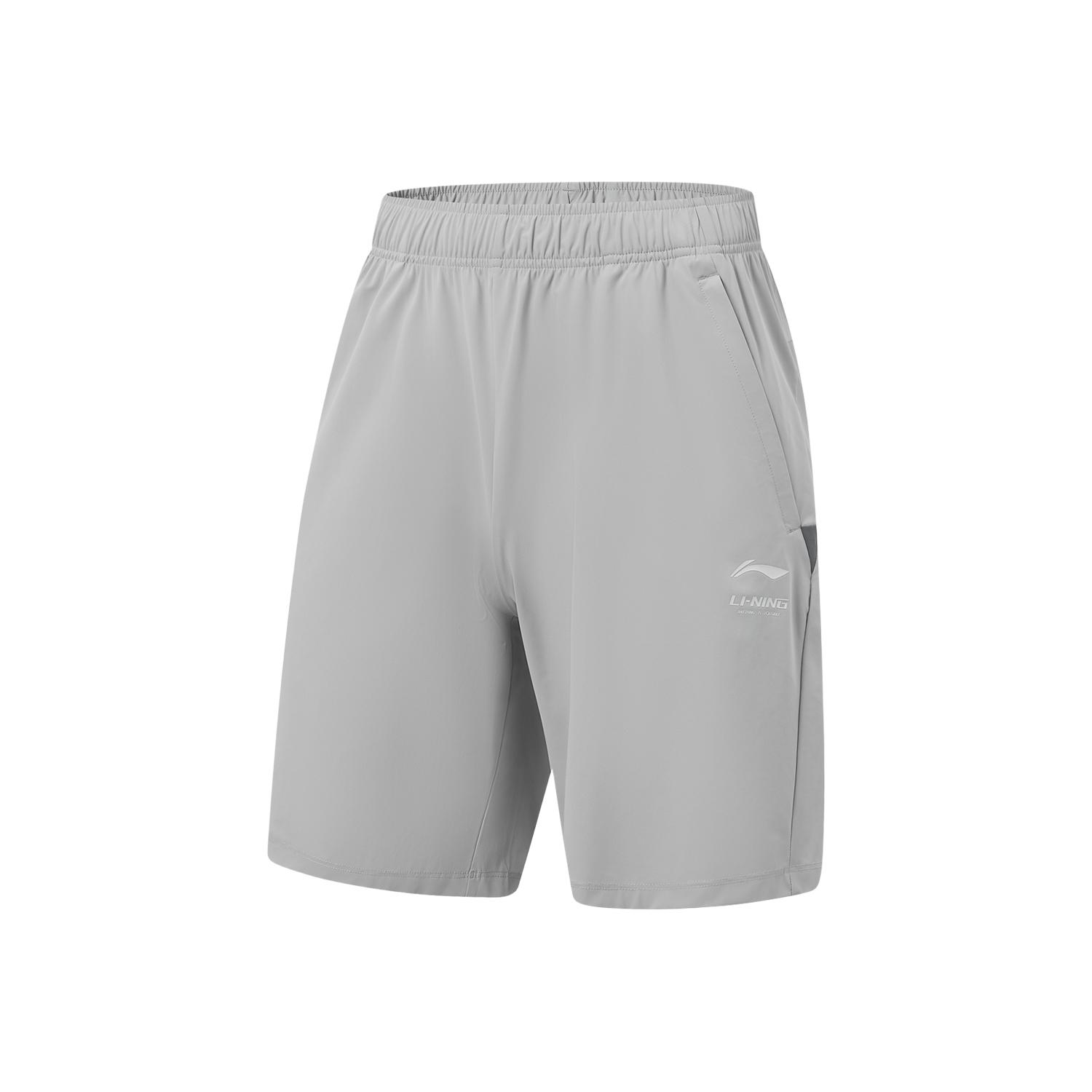 Li-Ning Quick-Dry Cool UV-Resistant Letter Sports Shorts Men shorts AKYW041-4 L