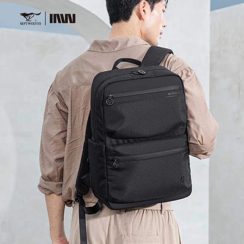 

SEPTWOLVES Men s 16-inch Laptop Commuter Backpack