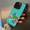 Classic Cartoon Characters-R-Rugrats For iPhone 17 16 15 14 13 12 11 Pro Max XS  17 Air Silicone Colored Silver Bumper Cover