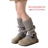 Autumn Winter Socks Leg Warmer Stockings Socks for Girls 2-13 Years Knitted Leg Cover Crochet Long Stockings Socks