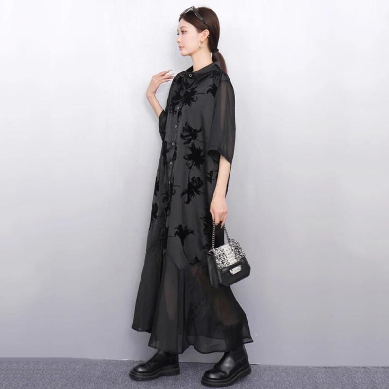 XITAO Patchwork Print Dress ZMY1282