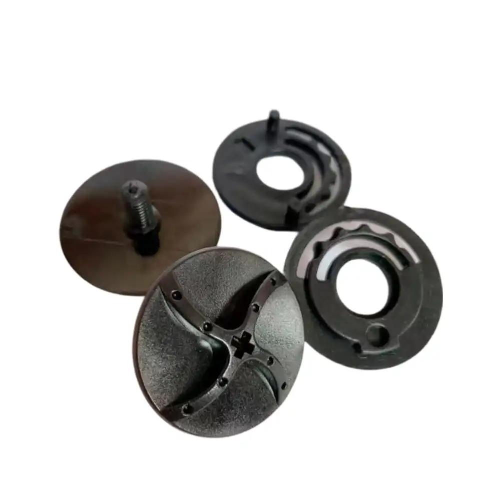 1Pair Motorcycle Helmet Fixed Buckle Rotate Switch Buckle Mirror Holder Lens Base Helmets Screws Helmet Lens Button Replacement