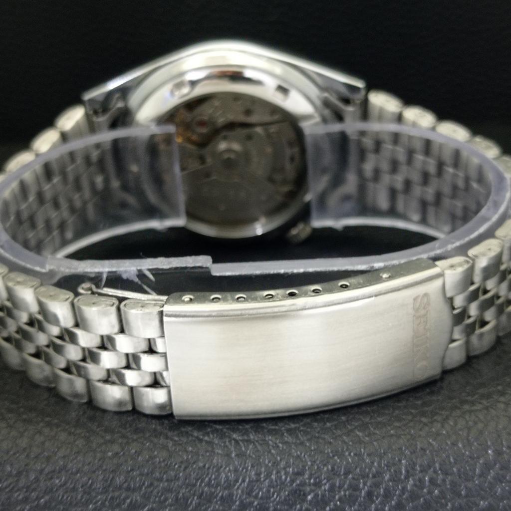 VINTAGE REFURBISHED SEIKO 5 AUTOMATIC 6309A JAPAN MENS SILVER WATCH a441087-4 Sk-a441087
