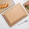 200Pcs Air Fryer Parchment Paper Burger Dessert Sandwich Wrapping Brown Wax Paper Kitchen Oven Paper