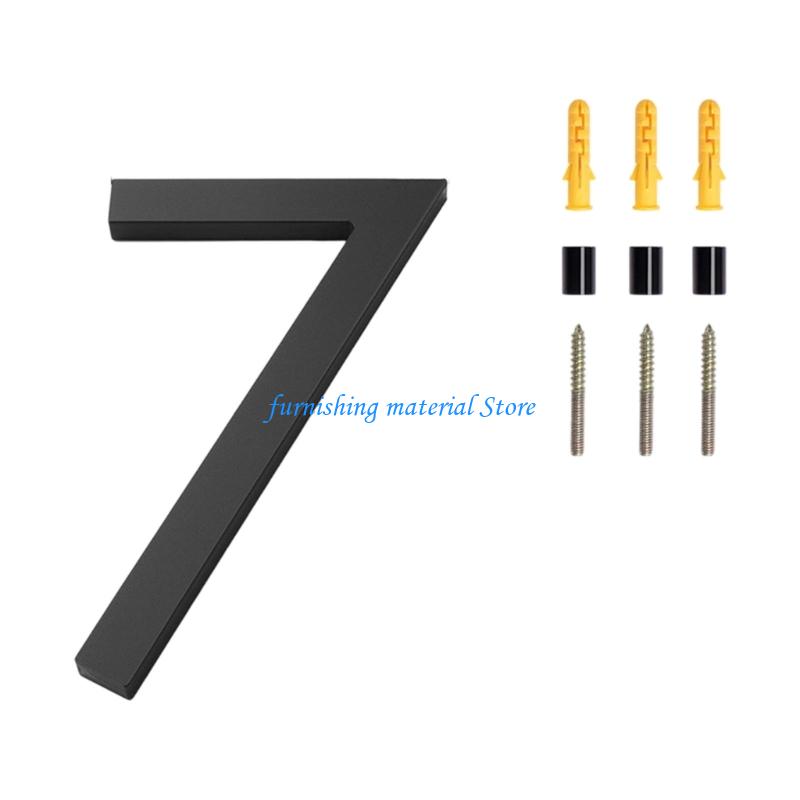 Y5GD Universal Acrylic Floating House Numbers Modern Numbers Address Sign Door Label For Apartments And Offices