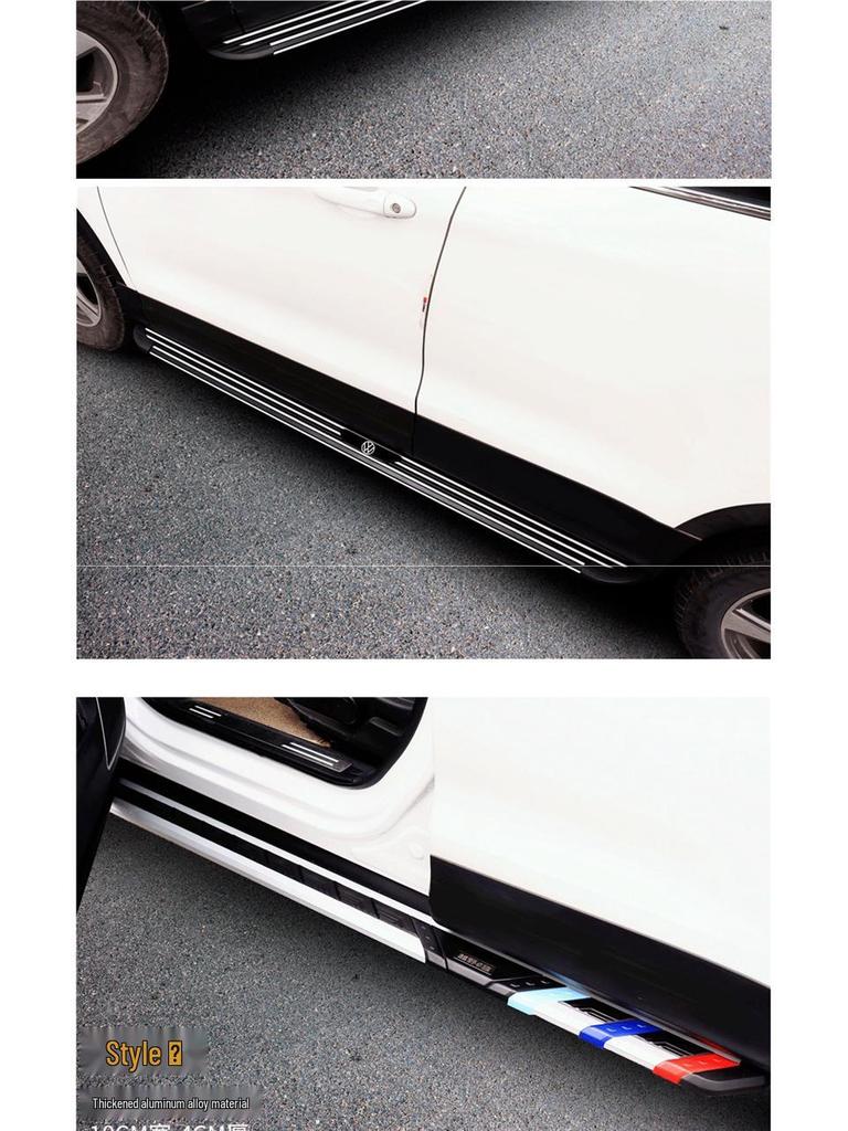 Volkswagen Touareg, Tiguan L/X, Tayron/X Side Step Boards & Welcome Pedals