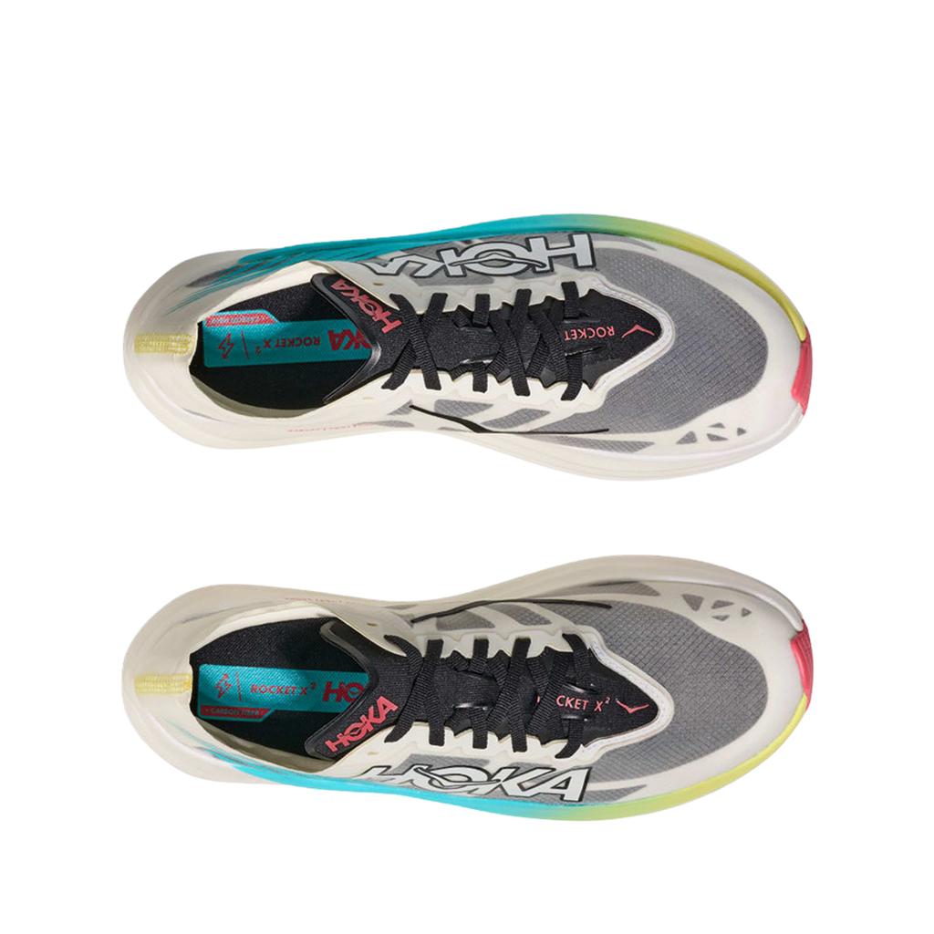 HOKA Rocket X 2 Yuzu Cielo Blue Unisex Sneakers White 1127927-YZC