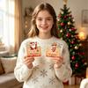 Christmas Holiday 3d Greeting Card Set With Foil Stamping For Festive Gift Exchange