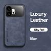 KEYSION Luxus Retro PU-Leder Handyhülle für HONOR 600 Pro 5G Silikon+PC Stoßfeste Handy-Rückabdeckung für Huawei Honor 600 5G