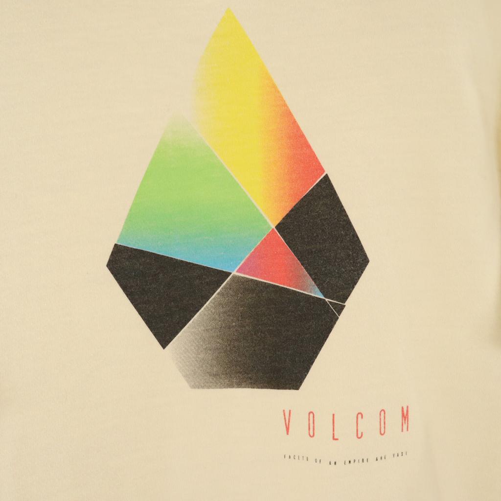VOLCOM Short sleeve T-shirt M Cream type Men's Used