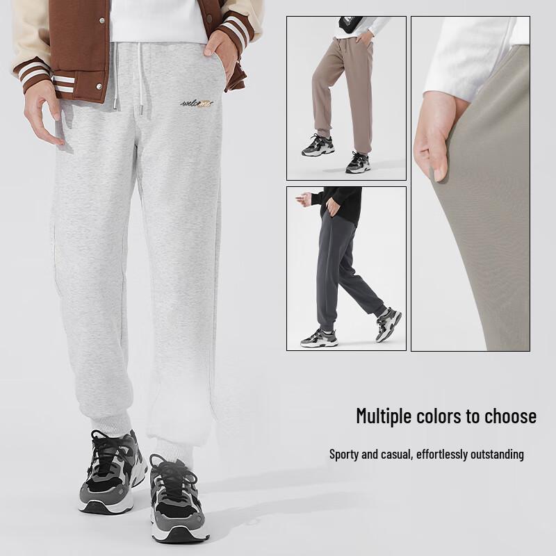 Baleno Herren Schwergewicht Strick Jogginghose